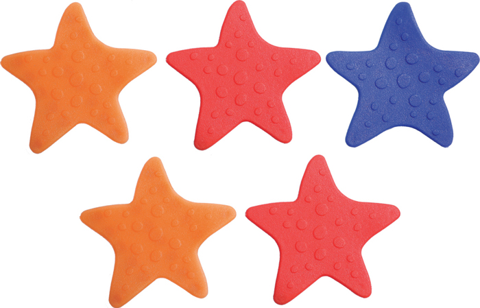 Dimitracas Set 6 Temaxion Paidika Antiolisthitika 'Starfish' 00526.001