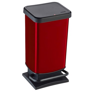 Dimitracas Χαρτοδοχείο 40Lt 'PASO' Κόκκινο 06903.001