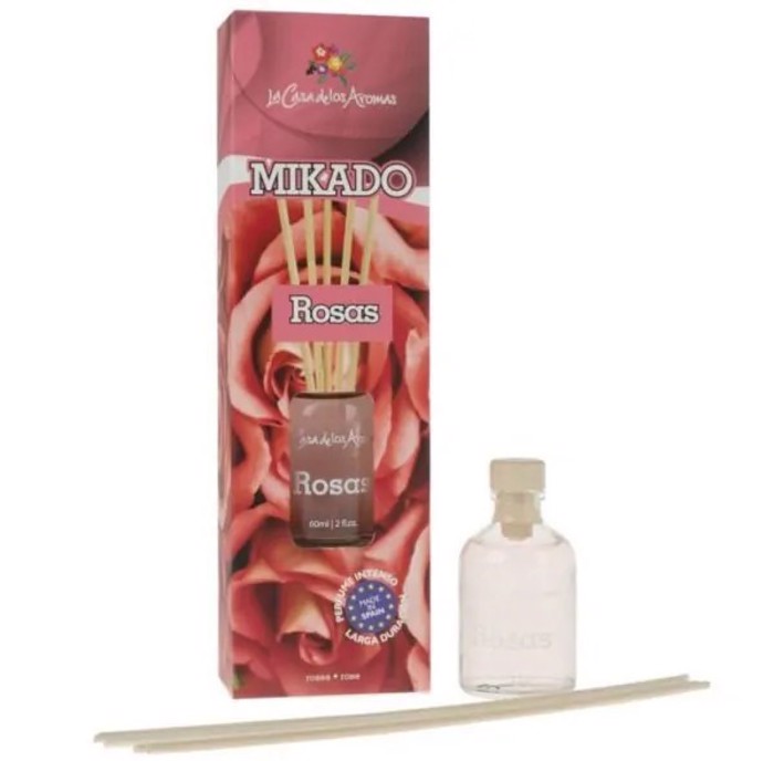 AROMATIKO XOROu ME STICKS AROMA TRIANTAFuLLO 50ML 034344