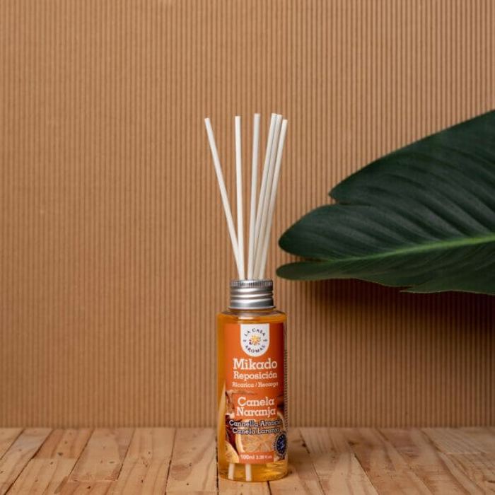 AROMATIKO XOROu ME STICKS AROMA KANELA-PORTOKALI 100ML 039882