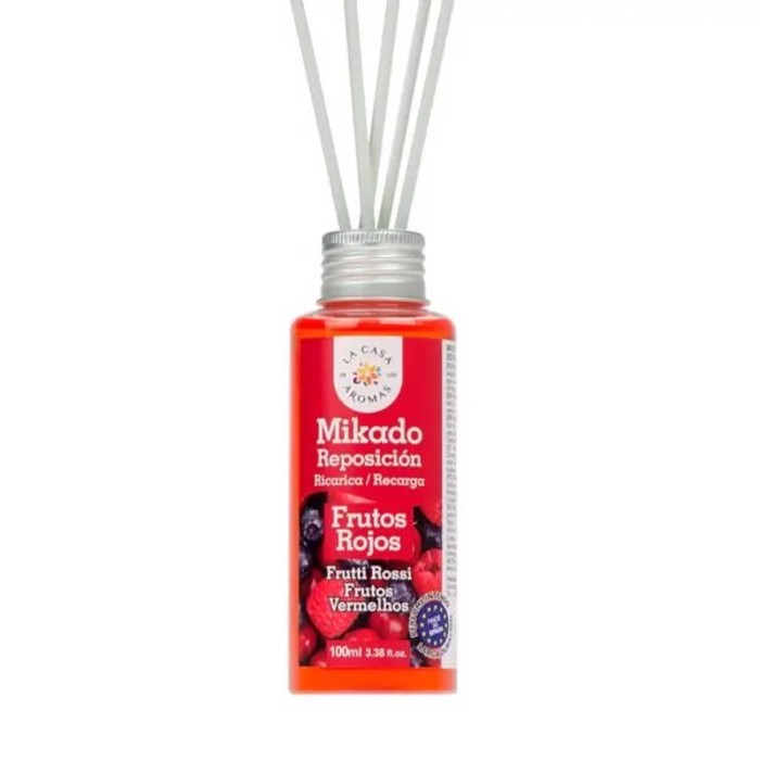 AROMATIKO XOROu ME STICKS AROMA KOKKINA FROuTA 100ML 039912
