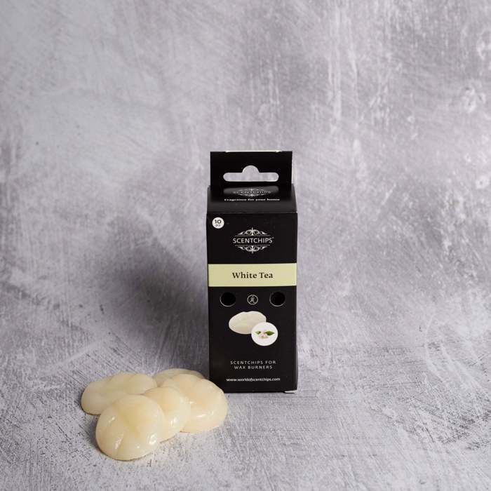 Scentchips Set 10 temaxion Aromatika Xorou 'White Tea' se Kouti 2700230