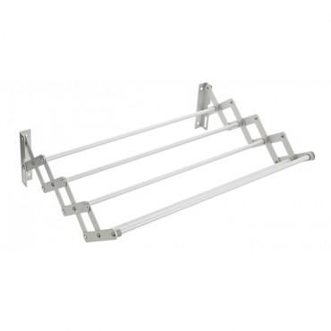 GREKON Πτυσσόμενη Απλώστρα Βιδωτή από Αλουμίνιο 40x80cm GK119180