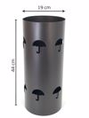 Import Hellas Omprelothiki Metalliki F19x44cm Mavri/Skouria 57