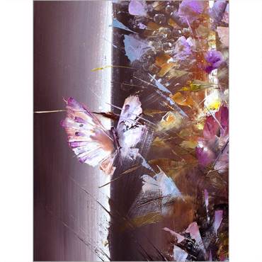 Ρόλερ με Ψηφιακή Εκτύπωση Abstract 'Butterfly' A1105