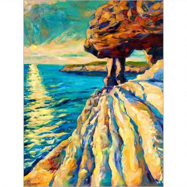 Ρόλερ με Ψηφιακή Εκτύπωση Abstract 'Τοπίο' A1106