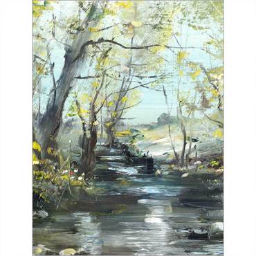 Ρόλερ με Ψηφιακή Εκτύπωση Abstract 'Τοπίο' A1110