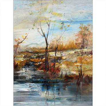 Ρόλερ με Ψηφιακή Εκτύπωση Abstract 'Τοπίο' A1111