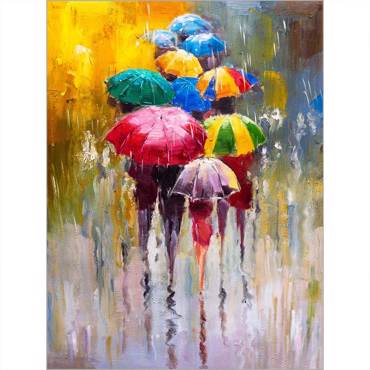 Ρόλερ με Ψηφιακή Εκτύπωση 'Rain Colors' A1125