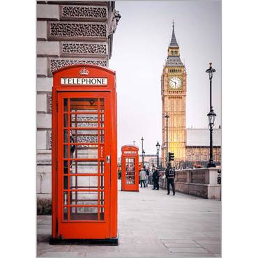 Ρόλερ με Ψηφιακή Εκτύπωση 'London' Α1206