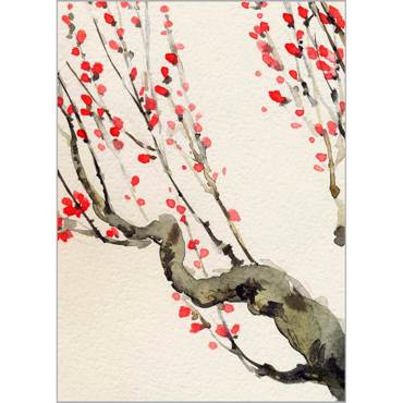 Ρόλερ με Ψηφιακή Εκτύπωση 'Spring Blossoms' Α1508