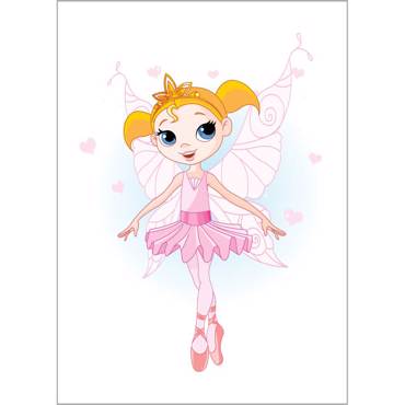 Ρόλερ με Ψηφιακή Εκτύπωση 'Νεράιδα' Α1601