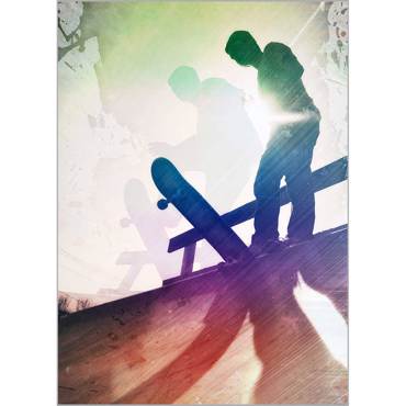 Ρόλερ με Ψηφιακή Εκτύπωση 'Skater' Α1903