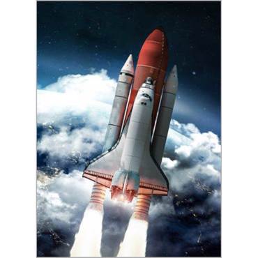 Ρόλερ με Ψηφιακή Εκτύπωση 'Space Shuttle' Α1911