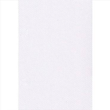 Ρόλερ 1440 μονόχρωμο λευκό ψάθα 