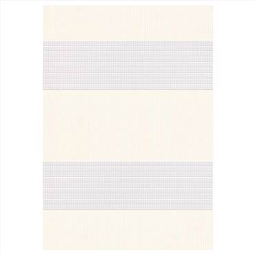 ZS200 Double Ρόλερ Ρυθμιζόμενης Σκίασης 'Zebra' με Εκρού Ρίγα