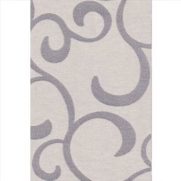 Ρόλερ Εμπριμέ B81 Εκρού/Ασημί