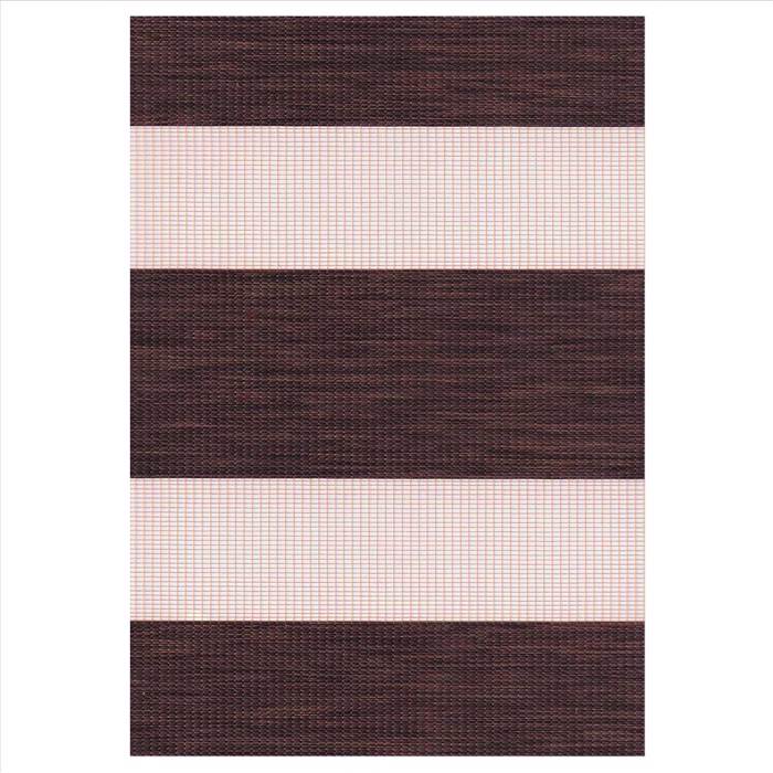 ZS229 Double Roler Ruthmizomenis Skiasis 'Zebra' Kafe Skouro