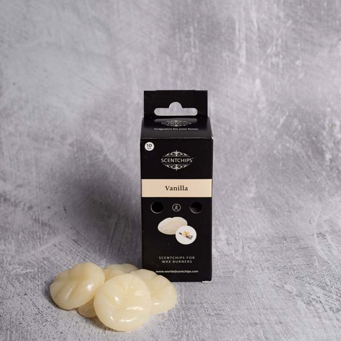 Scentchips Set 10 temaxion Aromatika Xorou 'Vanilla' se Kouti 270002S