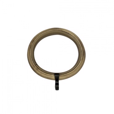 Κρίκος Μεταλλικός για Κουρτινόξυλα Bronze Φ25