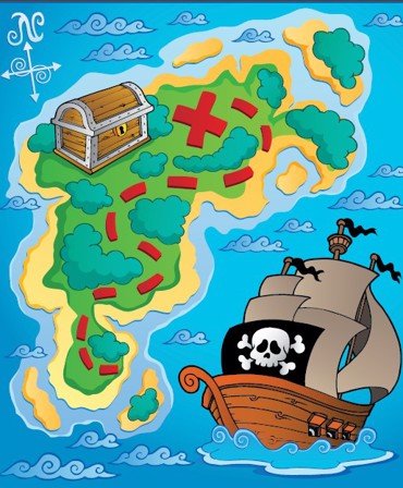 ΡΟΛΕΡ ΜΕ ΨΗΦΙΑΚΗ ΕΚΤΥΠΩΣΗ 'Ο ΧΑΡΤΗΣ ΤΟΥ ΘΗΣΑΥΡΟΥ' E157