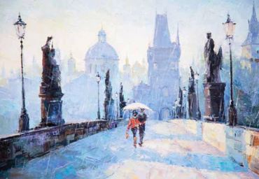 ΡΟΛΕΡ ΜΕ ΨΗΦΙΑΚΗ ΕΚΤΥΠΩΣΗ 'WALKING IN THE RAIN' E274