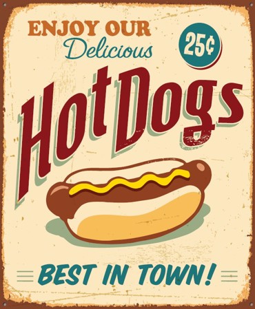 Ρόλερ με Ψηφιακή Εκτύπωση ''Hot Dogs'' E305