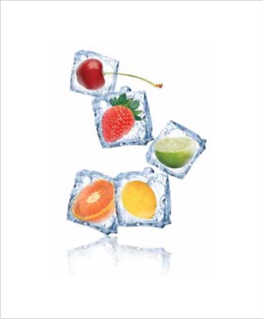 Ρόλερ με Ψηφιακή Εκτύπωση ''Ice Cubes'' E316