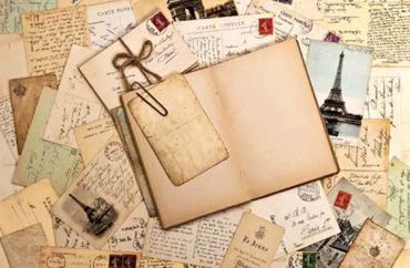 Ρόλερ με Ψηφιακή Εκτύπωση 'Carte Postale' E441