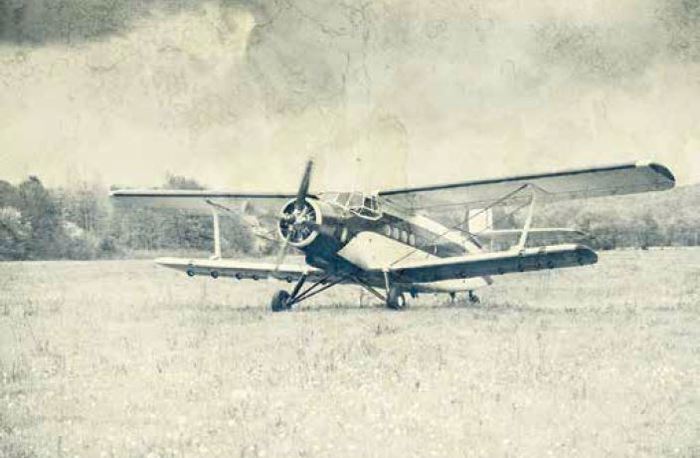 Roler me Psifiaki Ektuposi 'Vintage Biplane' E442