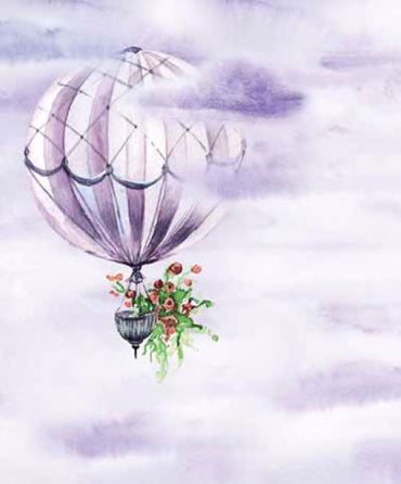 Ρόλερ με Ψηφιακή Εκτύπωση 'Αερόστατο' E452