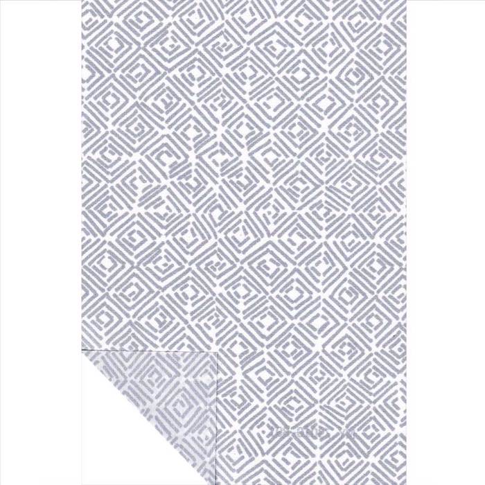 Elite Blinds Roler Merikis Skiasis Lefko me Ggri Rombous 'My' 73010-801