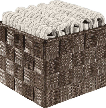 Guy Laroche Σετ 5 Τμχ Πετσέτες 30Χ30 σε Καλαθάκι 'Be My Guest' Perla