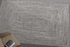 Guy Laroche Xali 100% Cotton Braided 60X130cm Pulse Grey
