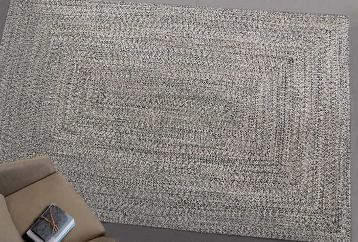 Guy Laroche Xali 100% Cotton Braided 60X130cm Pulse Grey