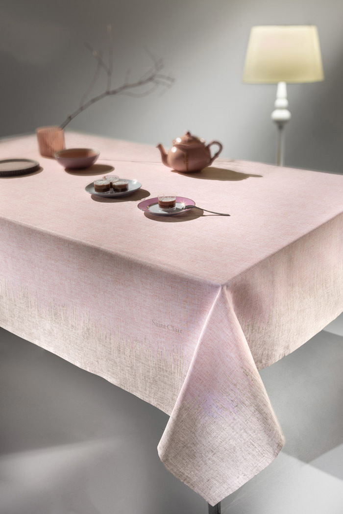 Saint Clair Trapezomantilo Adiabroxo Alekiasto 145X180 1021 Pink Beige