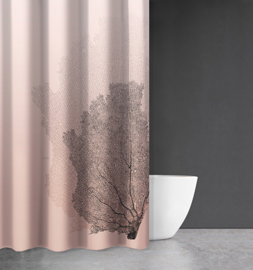 Κουρτίνα Μπάνιου 240Χ185 Saint Clair Sea Water Des 621 Old Pink