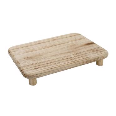 ΠΛΑΤΩ ΣΕΡΒΙΡΙΣΜΑΤΟΣ ΞΥΛΙΝΟ ΟΡΘΟΓΩΝΙΟ 33,5X23X5,5EK XYP223 ESPIEL