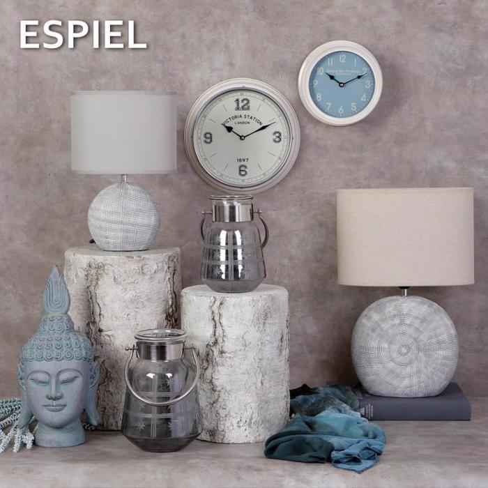 Φανάρι Γυάλινο Γκρι 15Χ22εκ DAR115 Espiel Fanari Gyalino Ggri 15X22ek DAR115 Espiel