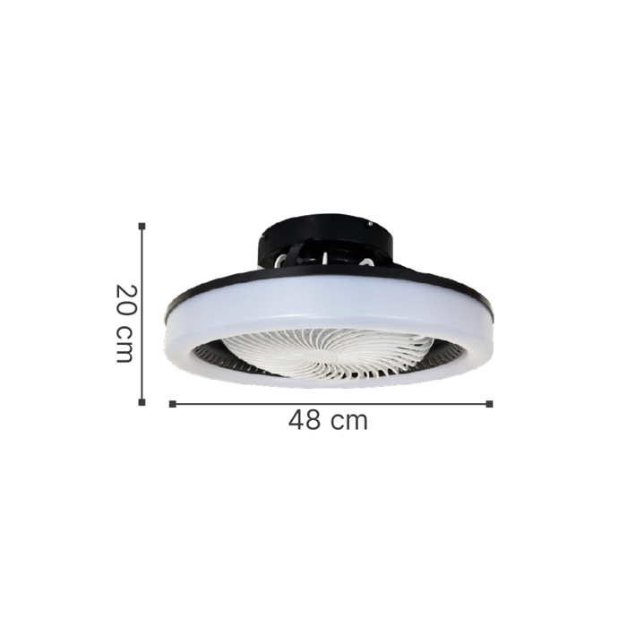 it-Lighting Anemistiras Orofis Eidin 36W LED 3CCT Ble (101000870)