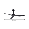 it-Lighting Anemistiras Orofis Alamo LED 15W 3CCT Mavros (102000520)