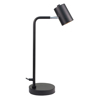 InLight Epitrapezio fotistiko se mavro xroma 1XGU10 F33cm (3015-BL)