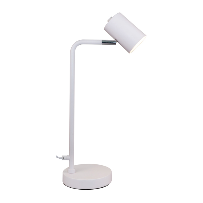 InLight Epitrapezio fotistiko se lefko xroma 1XGU10 F33cm (3015-WH)