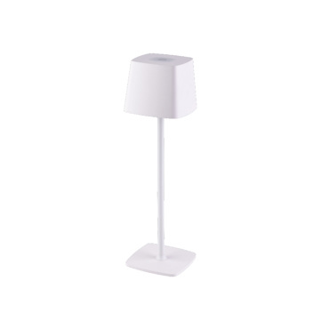 Inlight Επιτραπέζιο Επαναφορτιζόμενο Φωτιστικό LED 3CCT Μεταλλικό σε Λευκό Χρώμα (3058-White)