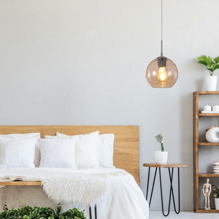 InLight Kremasto Fotistiko apo Meli Gyali Monofoto E27 F18x168cm (4039-B-Amber)