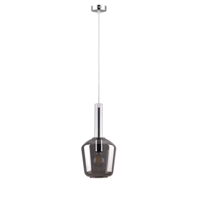 Inlight Kremasto Fotistiko apo Fime Gyali 1xE27 F18x36cm (4079)