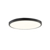 InLight Plafoniera Orofis LED 32W 3CCT apo Mavro Metallo kai Akruliko F40x5cm (42035-C-Black)