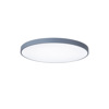 InLight Plafoniera Orofis LED 32W 3CCT apo Ggri Metallo kai Akruliko F40x5cm (42035-C-Gray)