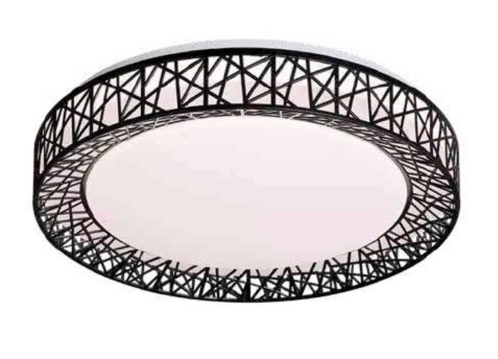 InLight Plafoniera Orofis LED 36W 4CCT Mavri apo Akruliko F50cm (42049-BLACK)