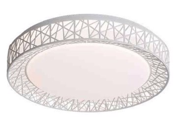 InLight Πλαφονιέρα Οροφής LED 36W 4CCT από Λευκό Ακρυλικό Φ50cm (42049-WHITE)